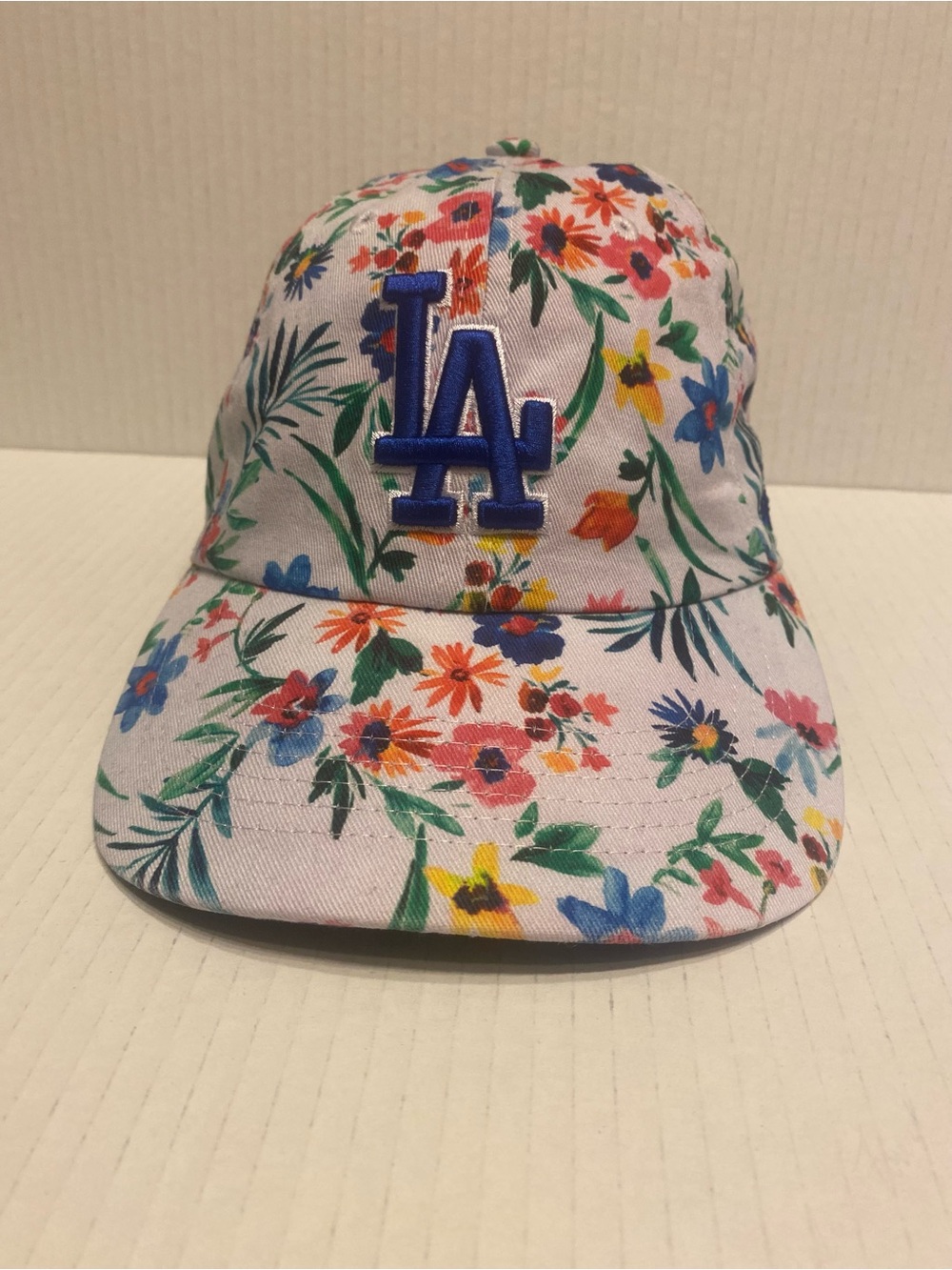 Womens LA Dodgers adjustable Baseball Cap